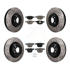 Transit Auto KDC-101668 Disc Brake Kit for 2013 BMW ActiveHybrid 7 - Front and Rear product image