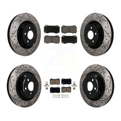 Transit Auto KDC-101670 Disc Brake Kit for 2005-2023 Dodge Challenger, Dodge Charger, Chrysler 300 & more - Front and Rear product image