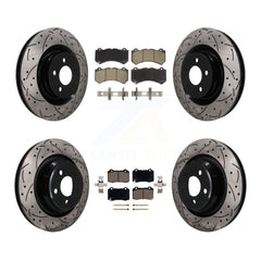 Transit Auto KDC-101671 Disc Brake Kit for 2015-2021 Dodge Charger, Dodge Challenger - Front and Rear product image