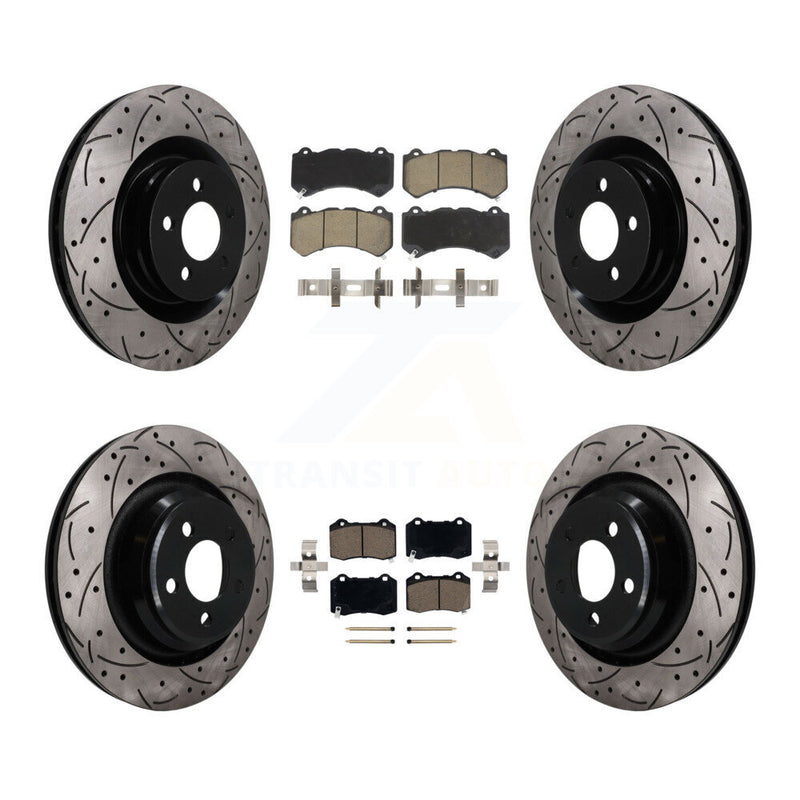 Transit Auto KDC-101671 Disc Brake Kit for 2015-2021 Dodge Charger, Dodge Challenger - Front and Rear product image