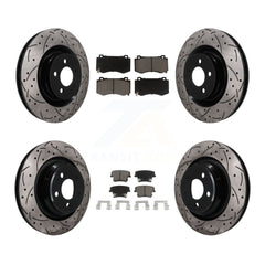 Transit Auto KDC-101672 Disc Brake Kit for 2015 Dodge Charger - Front and Rear product image