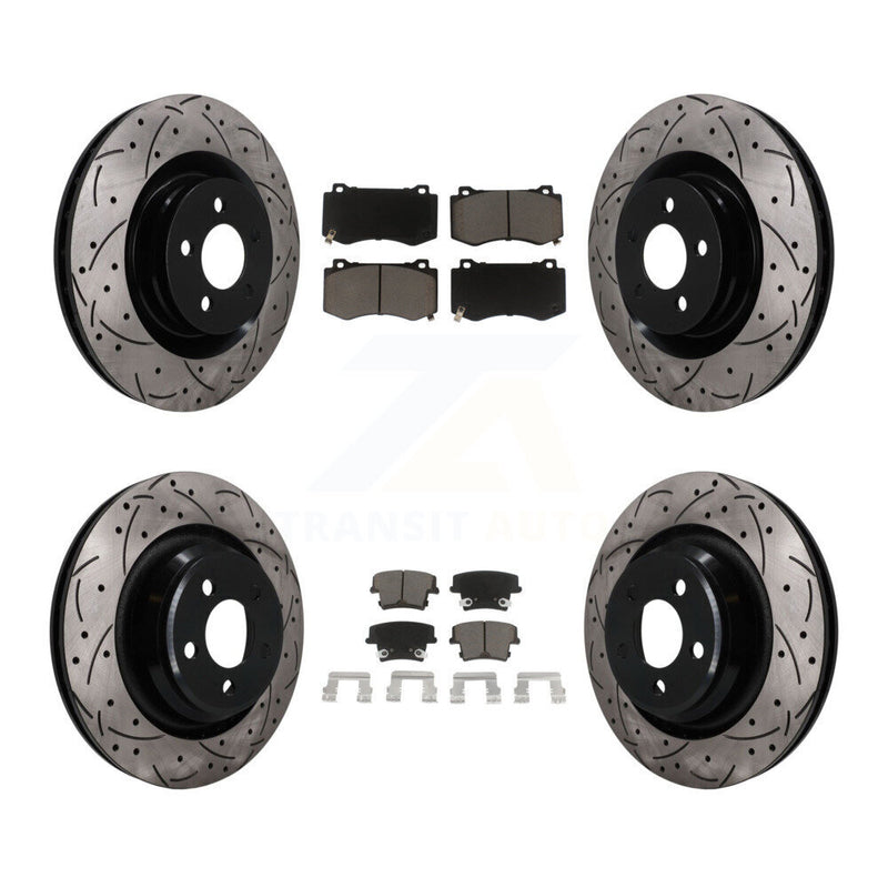 Transit Auto KDC-101672 Disc Brake Kit for 2015 Dodge Charger - Front and Rear product image