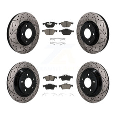 Transit Auto KDC-101673 Disc Brake Kit for 2006-2017 Mazda 5 - Front and Rear product image