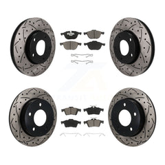 Transit Auto KDC-101674 Disc Brake Kit for 2006-2013 Mazda 3 Sport, Mazda 3 - Front and Rear product image