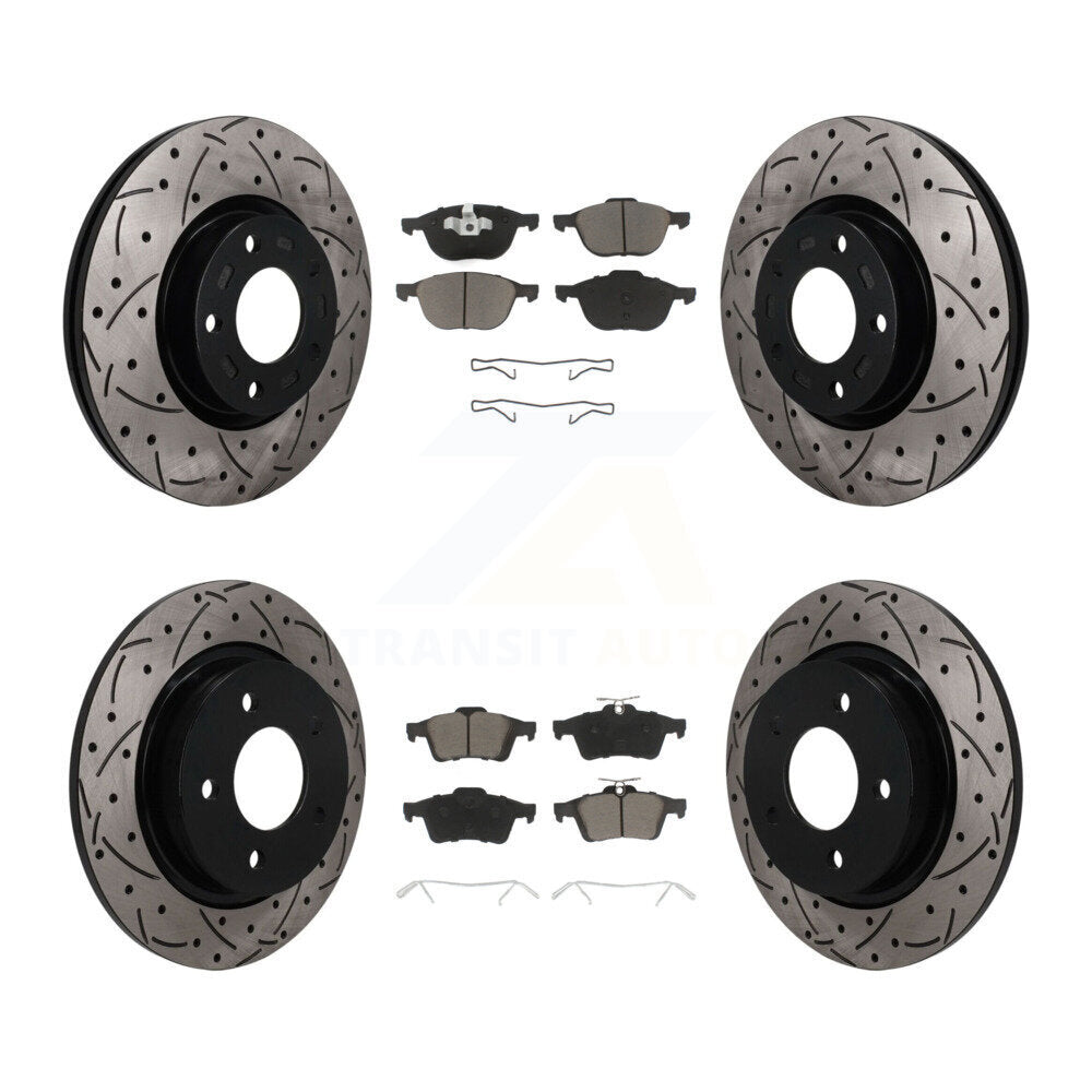 Transit Auto KDC-101675 Disc Brake Kit for 2004-2013 Mazda 3 Sport, Mazda 3 - Front and Rear product image