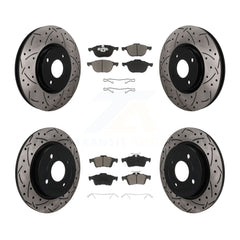 Transit Auto KDC-101676 Disc Brake Kit for 2018-2022 Ford EcoSport - Front and Rear product image