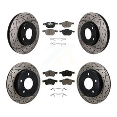 Transit Auto KDC-101677 Disc Brake Kit for 2004-2005 Mazda 3 - Front and Rear product image