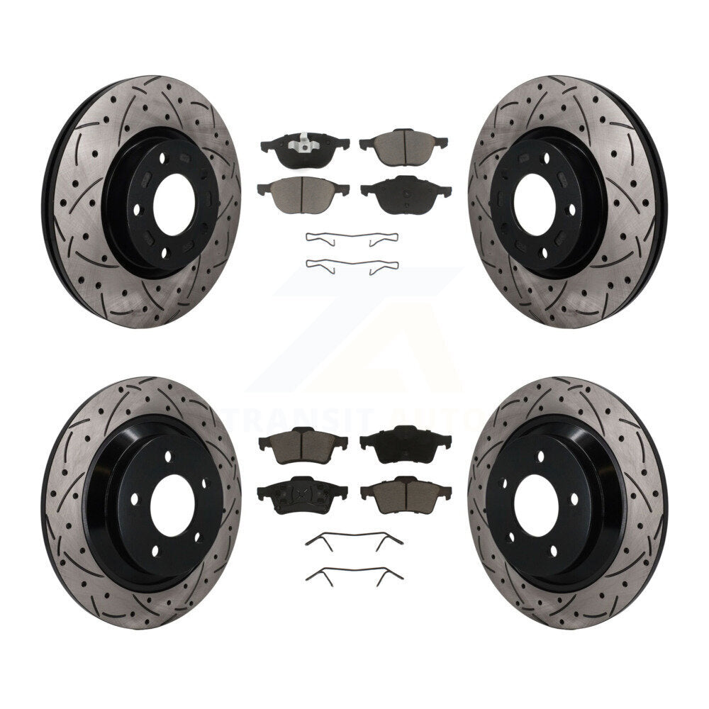 Transit Auto KDC-101678 Disc Brake Kit for 2006 Mazda 5 - Front and Rear product image