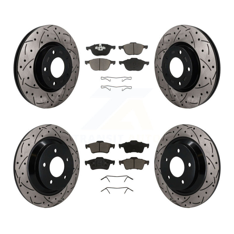 Transit Auto KDC-101678 Disc Brake Kit for 2006 Mazda 5 - Front and Rear product image