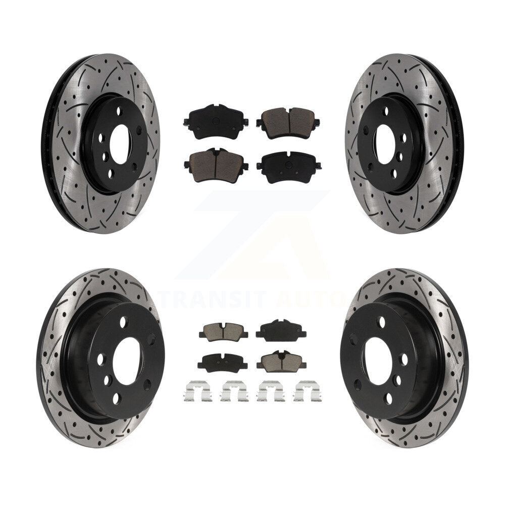 Transit Auto KDC-101679 Disc Brake Kit for 2022 Mini Cooper - Front and Rear product image