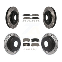 Transit Auto KDC-101681 Disc Brake Kit for 2008-2009 Dodge Caliber - Front and Rear product image