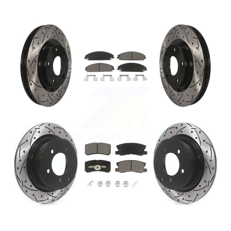 Transit Auto KDC-101681 Disc Brake Kit for 2008-2009 Dodge Caliber - Front and Rear product image