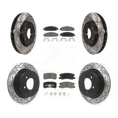 Transit Auto KDC-101682 Disc Brake Kit for 2008-2009 Dodge Caliber - Front and Rear product image