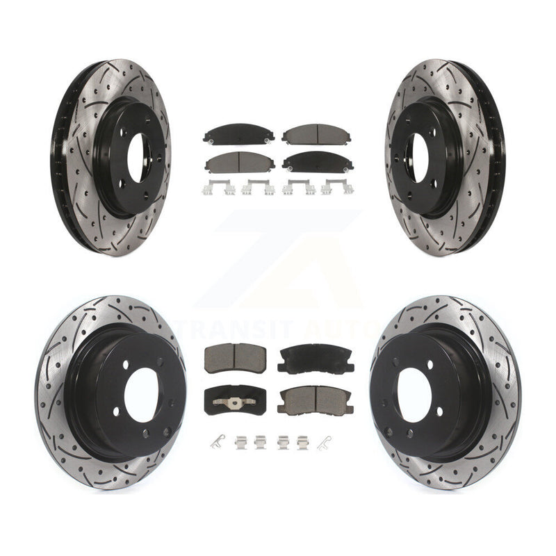 Transit Auto KDC-101682 Disc Brake Kit for 2008-2009 Dodge Caliber - Front and Rear product image