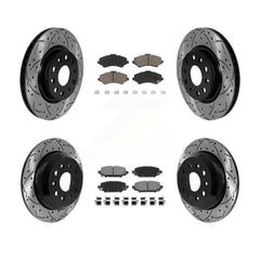 Transit Auto KDC-101683 Disc Brake Kit for 2018-2020 Jeep Wrangler - Front and Rear product image