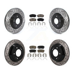 Transit Auto KDC-101687 Disc Brake Kit for 2018-2021 Hyundai Kona - Front and Rear product image