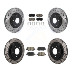 Transit Auto KDC-101689 Disc Brake Kit for 2021-2024 Kia Seltos - Front and Rear product image