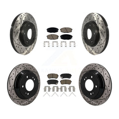 Transit Auto KDC-101690 Disc Brake Kit for 2022 Hyundai Kona - Front and Rear product image
