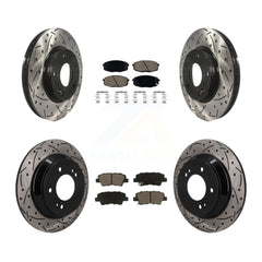 Transit Auto KDC-101691 Disc Brake Kit for 2022 Hyundai Kona - Front and Rear product image