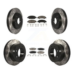 Transit Auto KDC-101693 Disc Brake Kit for 2011 Chevrolet Silverado 1500 - Front and Rear product image