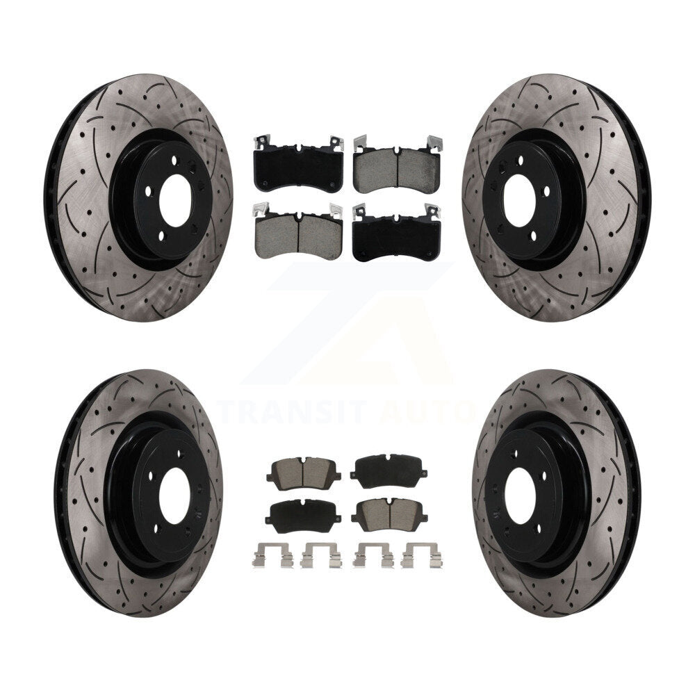 Transit Auto KDC-101696 Disc Brake Kit for 2018 Land Rover Range Rover - Front and Rear product image
