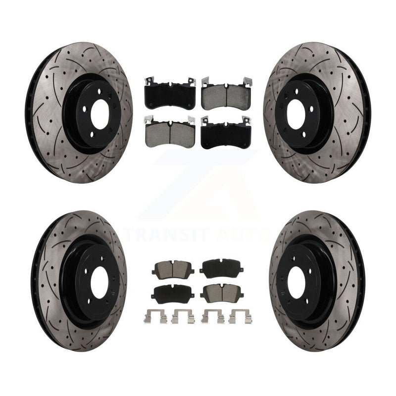 Transit Auto KDC-101696 Disc Brake Kit for 2018 Land Rover Range Rover - Front and Rear product image