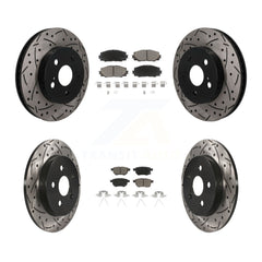 Transit Auto KDC-101698 Disc Brake Kit for 2016-2022 Toyota Corolla, Toyota Prius AWD-e, Toyota Prius Prime & more - Front and Rear product image