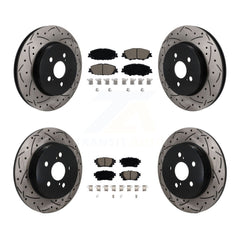 Transit Auto KDC-101700 Disc Brake Kit for 2019-2024 Toyota Corolla - Front and Rear product image