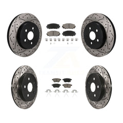 Transit Auto KDC-101701 Disc Brake Kit for 2019 Toyota Prius Prime - Front and Rear product image