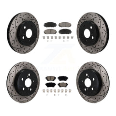 Transit Auto KDC-101703 Disc Brake Kit for 2020-2022 Toyota Corolla - Front and Rear product image