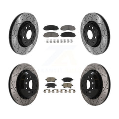 Transit Auto KDC-101705 Disc Brake Kit for 2020-2023 Jeep Gladiator - Front and Rear product image