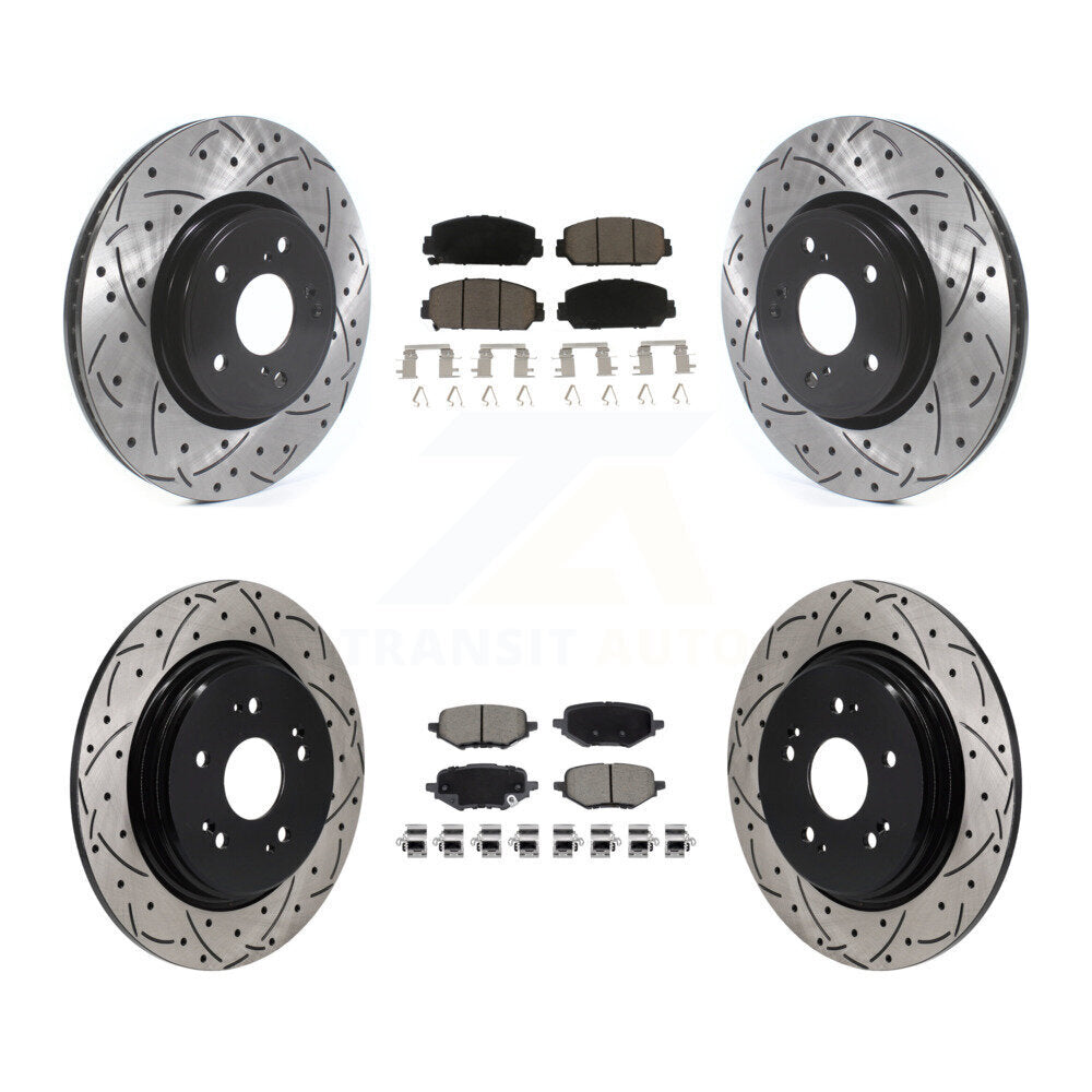 Transit Auto KDC-101706 Disc Brake Kit for 2023 Honda HR-V - Front and Rear product image
