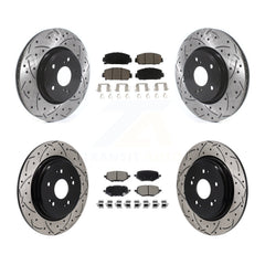 Transit Auto KDC-101706 Disc Brake Kit for 2023 Honda HR-V - Front and Rear product image