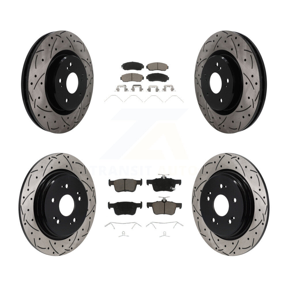 Transit Auto KDC-101707 Disc Brake Kit for 2019-2021 Acura RDX - Front and Rear product image