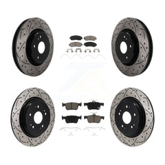 Transit Auto KDC-101707 Disc Brake Kit for 2019-2021 Acura RDX - Front and Rear product image