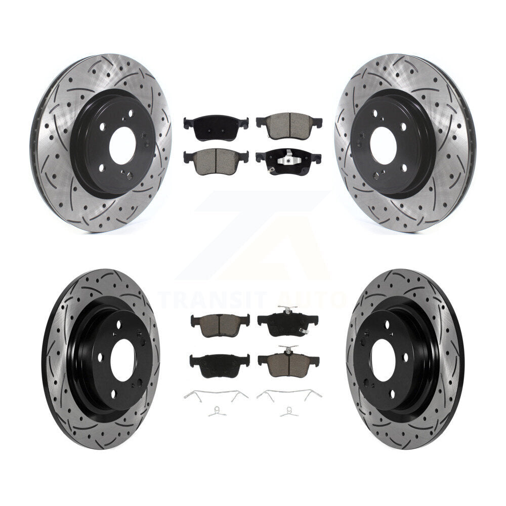 Transit Auto KDC-101708 Disc Brake Kit for 2024 Acura Integra - Front and Rear product image