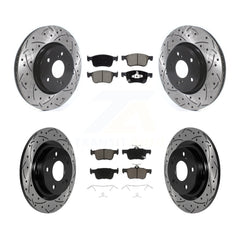 Transit Auto KDC-101708 Disc Brake Kit for 2024 Acura Integra - Front and Rear product image