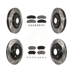 Transit Auto KDC-101711 Disc Brake Kit for 2009-2011 Volkswagen Routan - Front and Rear product image