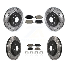Transit Auto KDC-101712 Disc Brake Kit for 2021-2022 Chevrolet Camaro - Front and Rear product image