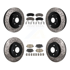 Transit Auto KDC-101714 Disc Brake Kit for 2019-2023 INFINITI QX55, INFINITI QX50 - Front and Rear product image