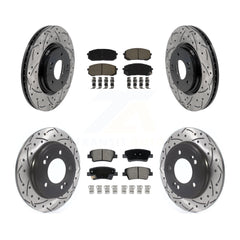 Transit Auto KDC-101716 Disc Brake Kit for 2021-2024 Hyundai Elantra - Front and Rear product image