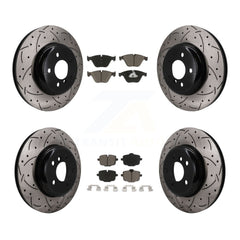 Transit Auto KDC-101717 Disc Brake Kit for 2011-2018 BMW 640i xDrive, BMW 640i xDrive Gran Coupe, BMW 640i Gran Coupe & more - Front and Rear product image
