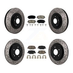 Transit Auto KDC-101719 Disc Brake Kit for 2020-2024 Hyundai Palisade, Kia Telluride - Front and Rear product image