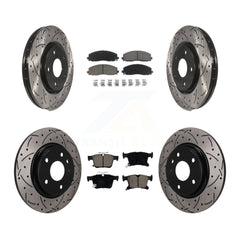 Transit Auto KDC-101720 Disc Brake Kit for 2017-2024 Chrysler Grand Caravan, Chrysler Voyager, Chrysler Pacifica - Front and Rear product image