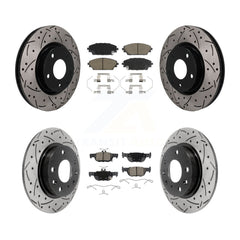 Transit Auto KDC-101722 Disc Brake Kit for 2020-2023 Mazda CX-30 - Front and Rear product image