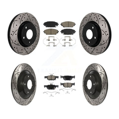 Transit Auto KDC-101723 Disc Brake Kit for 2020-2023 Mazda CX-30 - Front and Rear product image