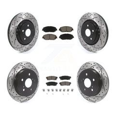 Transit Auto KDC-101726 Disc Brake Kit for 2020 Toyota Camry - Front and Rear product image