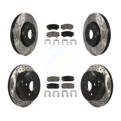 Transit Auto KDC-101729 Disc Brake Kit for 2017 GMC Terrain - Front and Rear product image