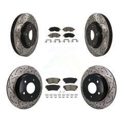 Transit Auto KDC-101731 Disc Brake Kit for 2019-2023 Nissan Altima - Front and Rear product image