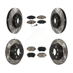 Transit Auto KDC-101734 Disc Brake Kit for 2015 Volkswagen Golf SportWagen - Front and Rear product image